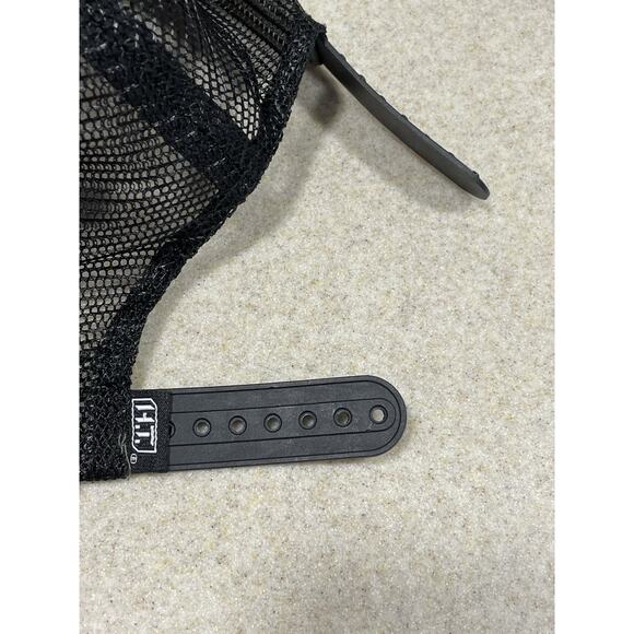 Men's Highland Tactical USA American Flag Green Trucker Mesh Adjustable Cap/Hat - Picture 7 of 8